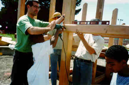 BoyWorkingOnStructure.JPG (13096 bytes)